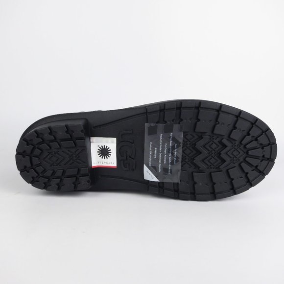 UGG Chevonne Rain Boots Fur Insole Black NEW - Picture 5 of 6